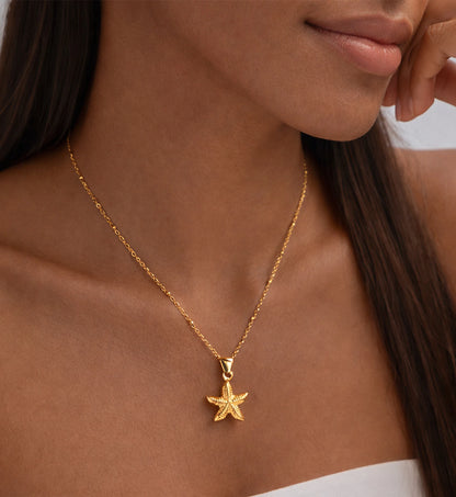 Starfish Pendant Necklace